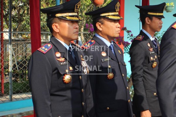 Kalapas Indramayu Ikuti Upacara HDKD di Lapas Narkotika Cirebon