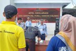 Cegah P4GN, Lapas Indramayu Lakukan Apel Deklarasi Zero Halinar