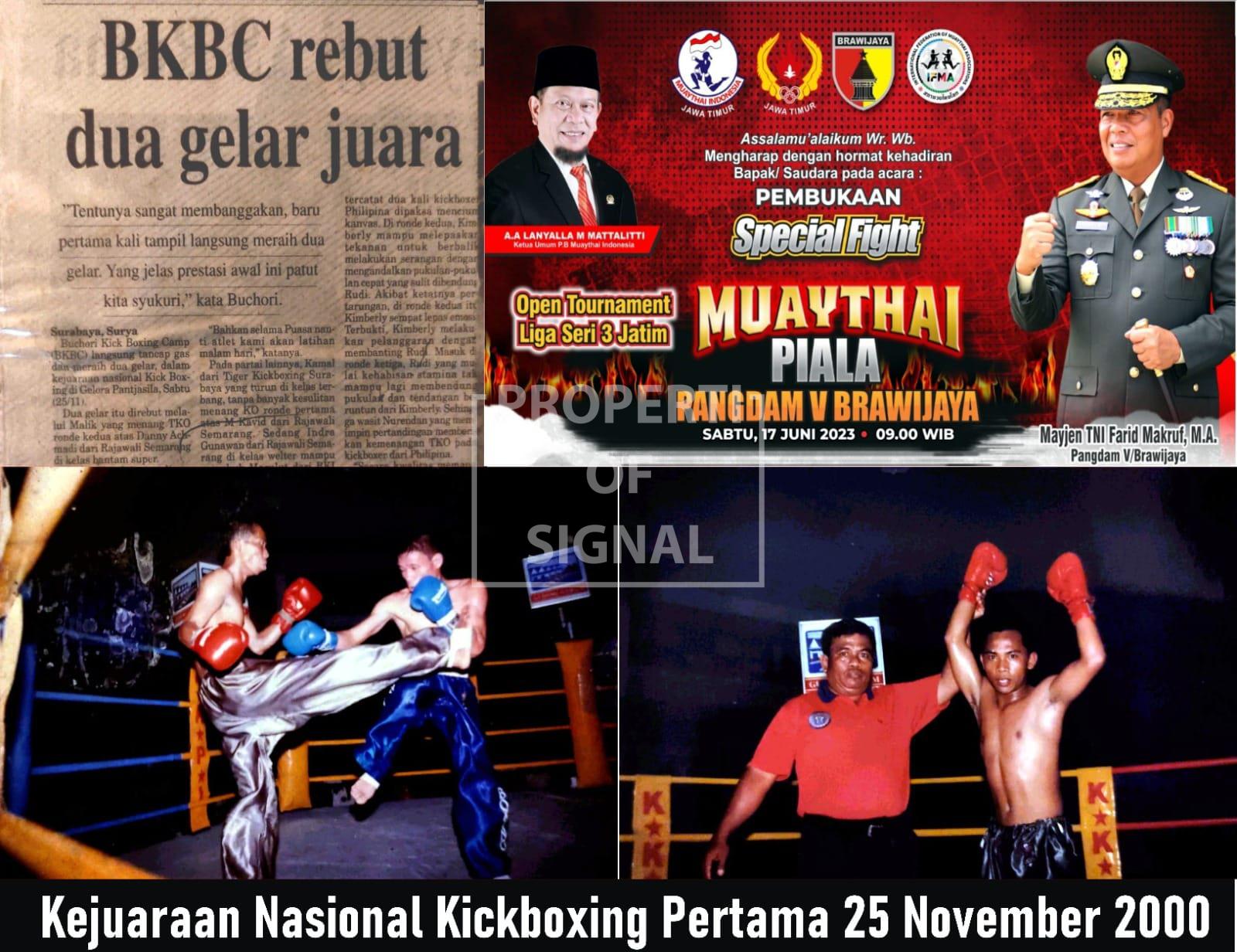 BKBC (Buchori Kick Boxing Camp) Yakin Sabet Sabuk Juara