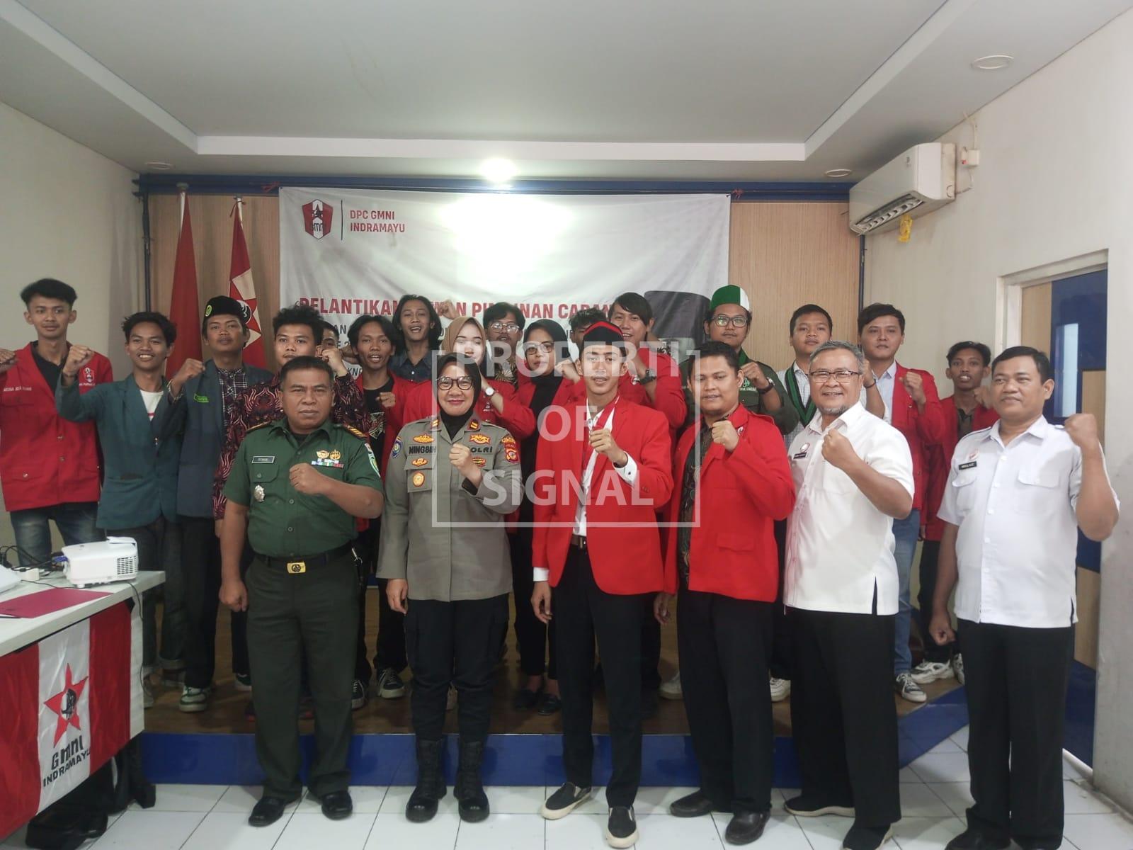 Ganjar Pranowo Buka Pelantikan DPC GMNI Indramayu 2023/2025
