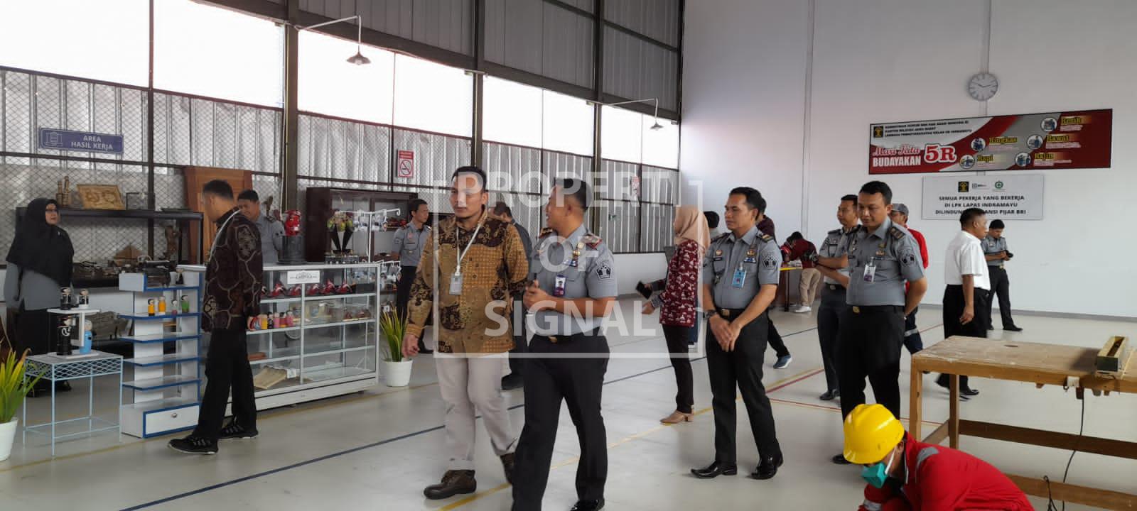Tim Audit Kemenaker RI : K3 dan SMK3 di Lapas Indramayu Sudah Berjalan Baik