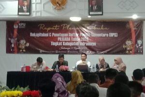 KPU Indramayu Tetapkan DPS Pilkada 2024 Sebanyak 1.390.476 Pemilih