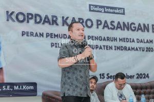 Gelar Dialog Interaktif, Cabup Bambang Hermanto Pastikan Kesejahteraan Guru dan Masyarakat Terpenuhi.