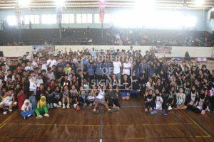 Kejuaraan Bola Basket Milenial Piala Bupati Indramayu Berlangsung Meriah