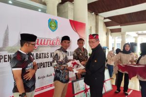 Pemkab Indramayu Launching Penegasan Batas Kecamatan dan Desa Kabupaten Indramayu