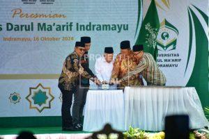 Wapres Ma’ruf Amin Resmikan Universitas Darul Ma’arif Indramayu