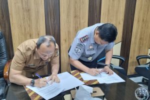 Lapas Indramayu Tandatangani Perjanjian Kerjasama Dengan RSUD Tingkatkan Layanan Untuk Warga Binaan