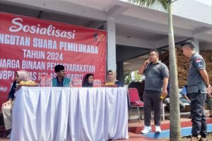 Pastikan Pilkada di TPS Loksus Berjalan Lancar, Warga Binaan Lapas Garut Ikuti Sosialisasi