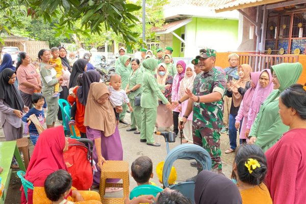 Cegah Stunting: Kodim 0616 Indramayu Gerakan Peduli Program makan Gratis Gizi Balita dan Bumil