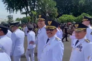 Prabowo Subianto Resmi Lantik Lucky Hakim dan Syaefudin Sebagai Bupati dan Wakil Bupati Indramayu