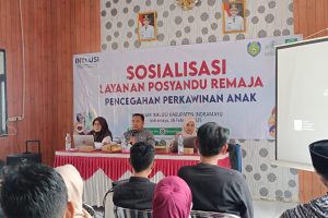 Cegah Perkawinan Anak, Layanan Posyandu Remaja Disosialisasikan ke Warga